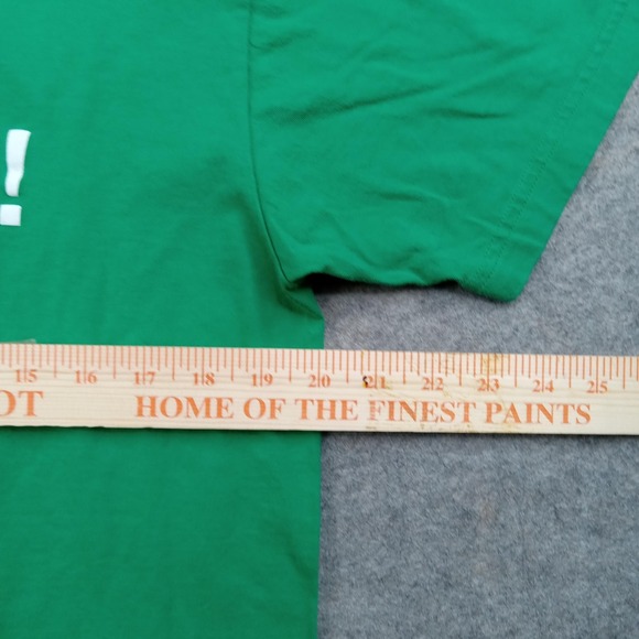 Google Shirt Mens Large Green Tech Computer Internal Systems Promo USA Vintage - Picture 7 of 8